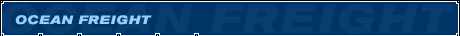 OCEAN FREIGHT
